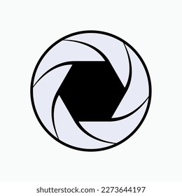Camera Lens Icon. Photography,  Photographic Symbol. 