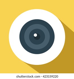 camera lens icon. camera lens sign