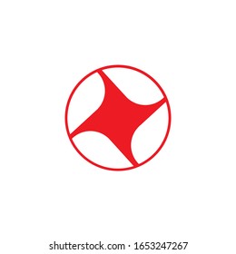 camera lens icon and symbol logo Template