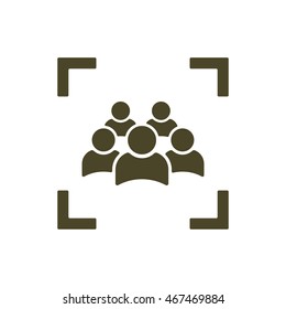 Camera Lens Icon Vector
