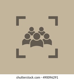 Camera Lens Icon Vector