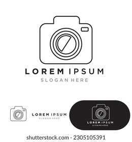 Camera lens icon vector design illustration.