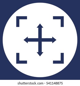 Camera Lens Icon Vector flat design style