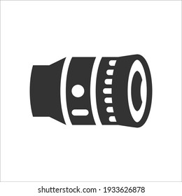 Camera lens icon, Vector graphics
