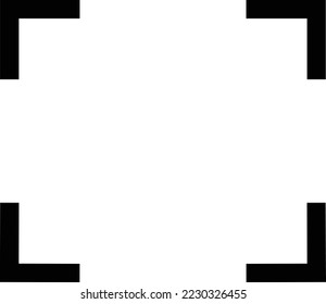 Camera lens icon vector isolated on white background