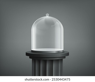 Lente de la cámara como un ojo con flechas a su alrededor. Objeto aislado sobre fondo transparente. Ilustración vectorial de stock