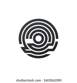 camera lens Symbol Icon Vector Logo