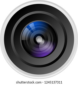 
Camera Lens Vector