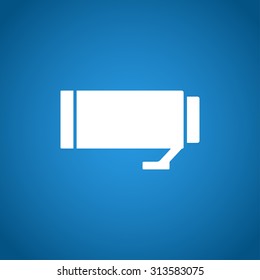 Camera Lens Vector. Flat design style eps 10