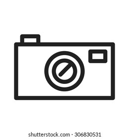 Camera, lens, video icon vector image. Can also be used for wedding. Suitable for use on web apps, mobile apps and print media.
