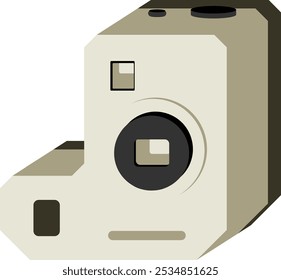 Camera Letter Alphabet Vector Element J