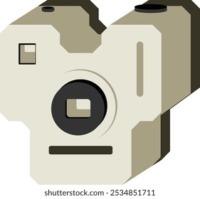 Camera Letter Alphabet Vector Element Y