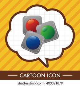 camera light stand theme elements