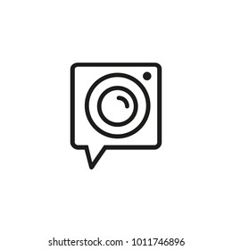 Camera Line Icon