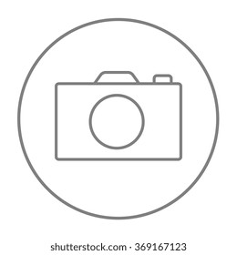 Camera line icon.