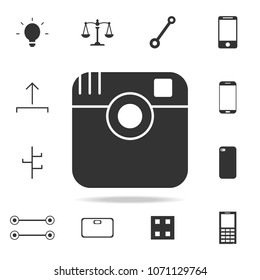 camera line icon. Detailed set of web icons. Premium quality graphic design. One of the collection icons for websites, web design, mobile app on white background