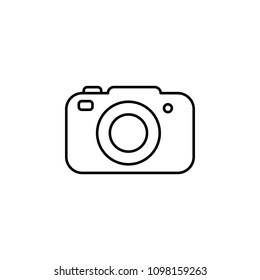 camera line icon. Element of household icon for mobile concept and web apps. Thin line camera icon can be used for web and mobile. Premium icon