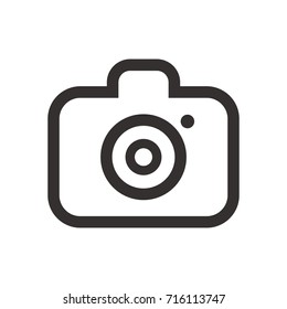 Camera Line Icons