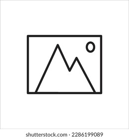 camera line new vector icon