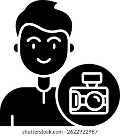 Camera Line vector Icon Design