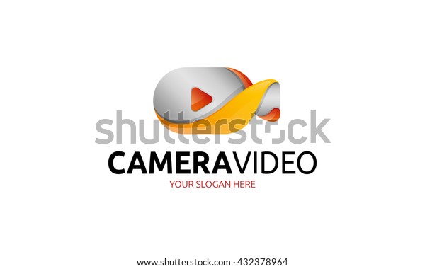 Camera Logo Stock Vector Royalty Free