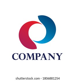 Camera logo abstract template for the photography community