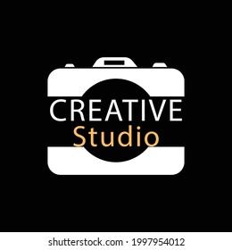 camera Logo Creative Design business 