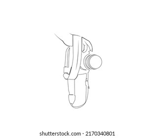 camera logo design icon silhouette