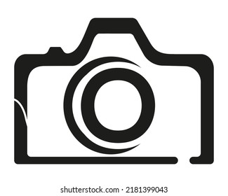 camera logo design logo icon vector template.