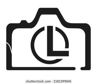 camera logo design logo icon vector template.