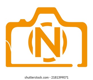 camera logo design logo icon vector template.