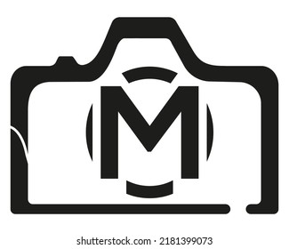 camera logo design logo icon vector template.