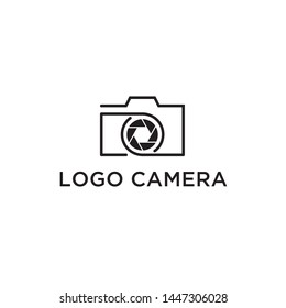 Camera Logo Design, Modern, Unique, Black,