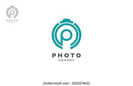 Camera Logo Design For Photography Identity , Vector Template
