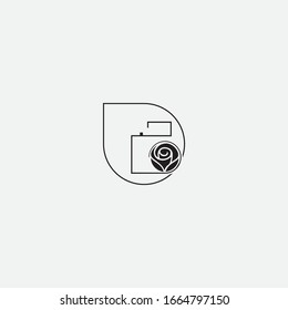 camera logo design and sign