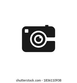 Logo-Design-Symbol der Kamera modern
