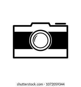 Camera logo design template