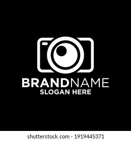 Camera Logo Design Template Inspiration, Vector Illustration, Photography. Movie, Cinema.