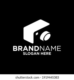 Camera Logo Design Template Inspiration, Vector Illustration, Photography. Movie, Cinema.