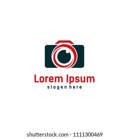 Camera Logo Design Template. Photography