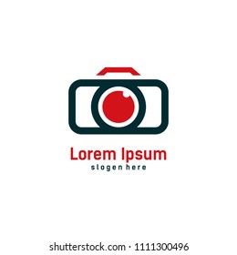 Camera Logo Design Template. Photography