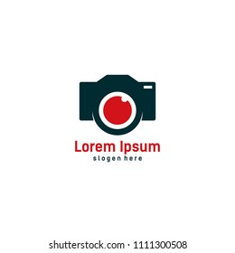 Camera Logo Design Template. Photography