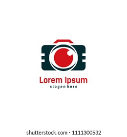 Camera Logo Design Template. Photography