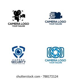 Camera Logo Design Vector
