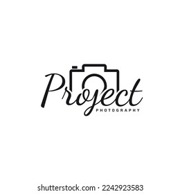 Camera logo design vector template.