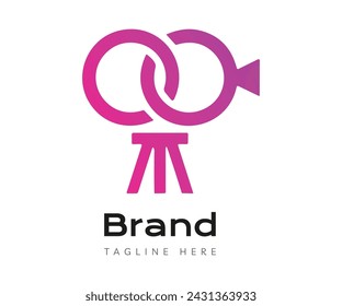 Camera logo icon design template elements. Usable for Branding, Business and Technology Logos.
