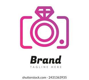 Camera logo icon design template elements. Usable for Branding, Business and Technology Logos.
