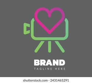 Camera logo icon design template elements. Usable for Branding, Business and Technology Logos.