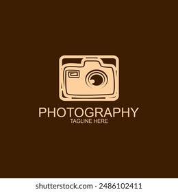 Camera logo, camera icon vector. Camera vector illustration.