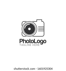 Camera Logo and Icon Vector Template